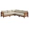 Alaterre Furniture Barton Weather-Resistant  Set of 2 Outdoor Patio Furniture Set, Outdoor Sectional, Lift Top Table 80-OUTD-WD-SECT-S1 - alternate 8